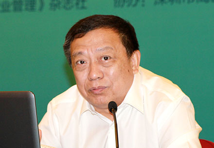 中国施工企业管理协会副会长李清旭致辞