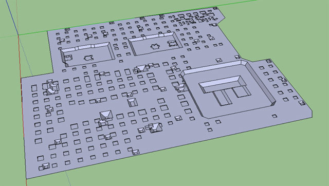 底板3D模型