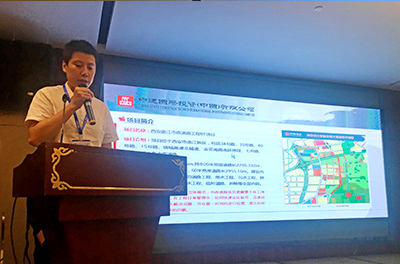 中建国际投资（中国）有限公司合约工程部高级工程主管刘少平分享铁克司雷产品应用案例