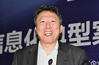 中交四航局信息中心主任--邓和平做案例讲解和演示