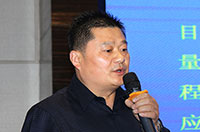 天津三建建筑工程有限公司信息中心主任--辛强做主题发言
