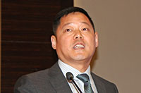 安徽公路桥梁工程有限公司总经理-孙学军做主题发言